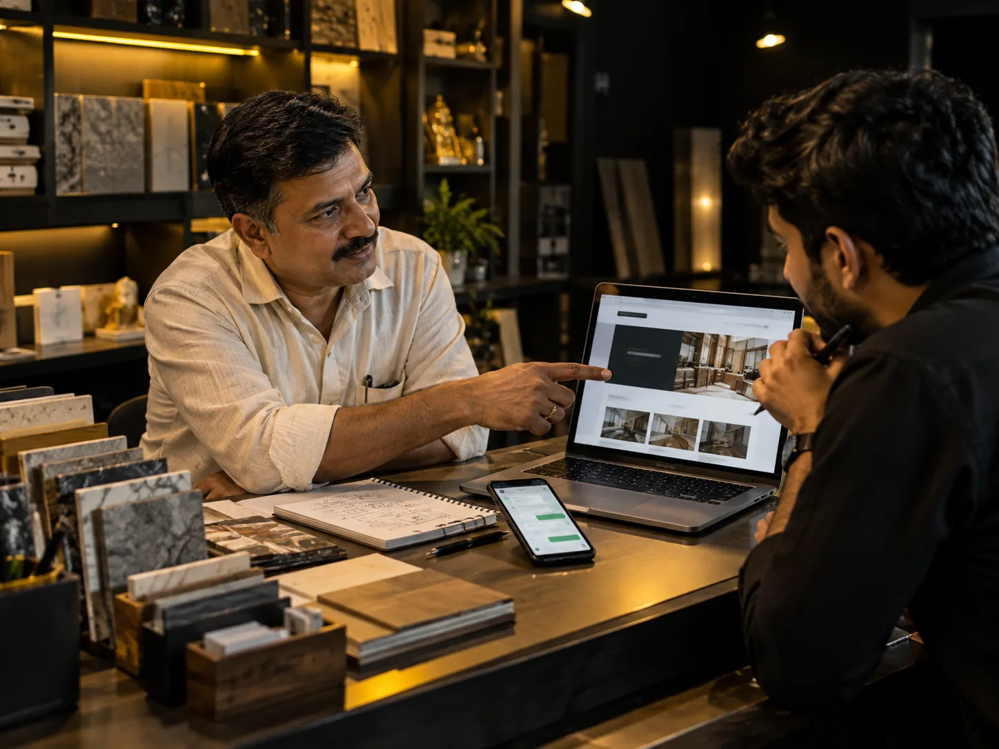 We start with your business, not a template.